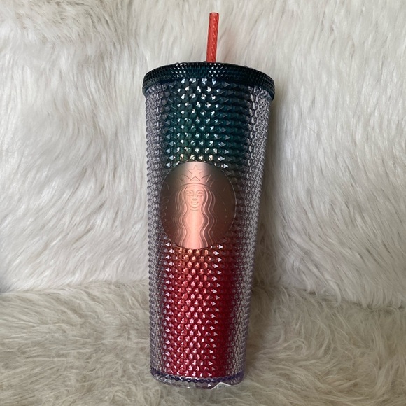 Starbucks Korea Christmas Party Studded Tumbler BNWT - Picture 1 of 3